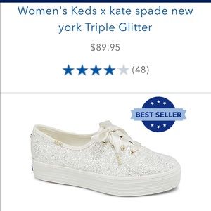 Kate spade triple decker bridal sneaker
